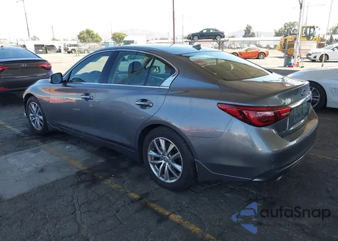 2021 Infiniti Q50 Pure z USA, uszkodzony, nr VIN JN1EV7AP6MM705706